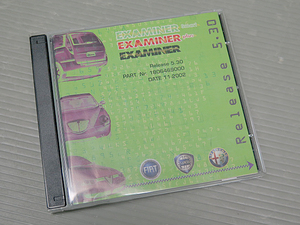 ◎FIAT LANCIA Alfa Romeo EXAMINER Release 5.30 診断機 CD 2002年11月版 1806469000 211023AR1534