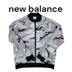 ニューバランス ジャンパー ジャージ 迷彩柄 カモ new balance Ｌサイズ