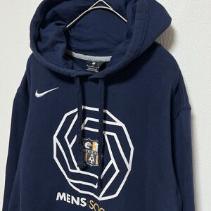 NIKE ナイキ　スウェットパーカー　プルオーバー MENS SOCCER サッカー　ロゴプリント　スウッシュロゴ刺繍　サイズM