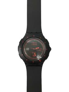 SWATCH◆クォーツ腕時計/アナログ/-/BLK/BLK/100 x 100 MILAN