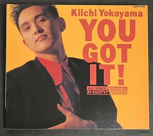 CD 横山輝一 YOU GOT IT デジパック仕様