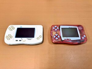 【ジャンク本体】ワンダースワン　wonderswan　WSC-001　SW-001　まとめ売り2台【1円スタート！】