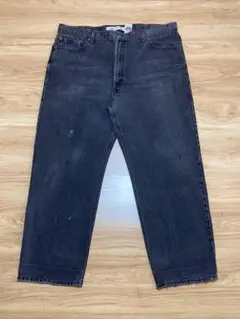 Levi’s 550 BLACK W42 L30 ワイド バギー 極太 912