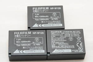 富士フイルム FUJIFILM 充電式 バッテリー NP-W126