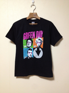 [即決古着]GREEN DAY/グリーンデイ/バンドTシャツ/半袖/黒/ブラック/XSサイズ