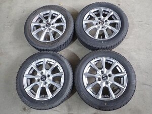 YS14950【送料無料155/65R14】タント スペーシア N-BOX サクラ デリカミニ 中古スタッドレス ●14×4.5J 100/4H ET45●1円スタート