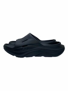 HOKA ONE ONE◆ORA RECOVERY SLIDE 3/サンダル/US8/BLK