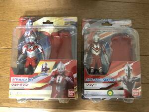 ウルトラアクションフィギュア　ウルトラマンとゾフィー　ブラザーズマンと2個セット