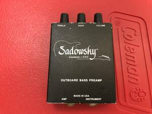 USED▽Sadowsky アウトボードプリアンプ「Outboard Bass Preamp」