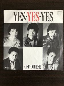 オフコース YES-YES-YES／メインストリートをつっ走れ ETP-17362