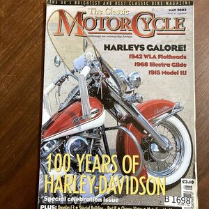 B1698 2003　 「The Classic MOTOR CYCLE」クラシックモーターサイクル 英国　旧車雑誌　英国車 古本　雑誌 旧車　ビンテージ　自動車