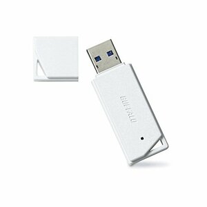 【中古】BUFFALO USB3.1(Gen1)対応 USBメモリー バリューモデル 32GB ホワイト RUF3-K32GB-WH