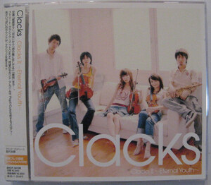 ◆CD+DVD◆CLACKS／Clacks Ⅱ～ETERNAL YOUTH～◆クラックス／クラシカル・クロスオーバー◆初回限定DVD付き・帯有り国内盤