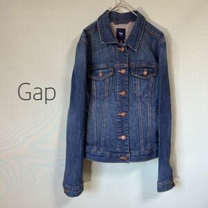 ◎Gap ギャップ ジージャン デニムジャケット ブルー レディース XXSサイズ ストレッチデニム 52