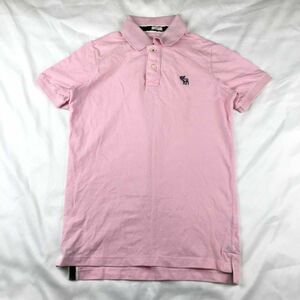 Abercrombie&Fitch★アバクロンビー&フィッチ★サイズS★ポロシャツ★ピンク▽2-260