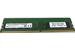 ★中古品★デスクトップ用メモリ micron PC4-2400T DDR4 19200 1R×8 8GB 非ecc★送料無料★１か月保証