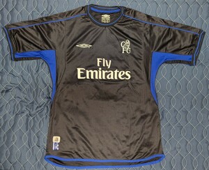 チェルシーFC ユニフォーム 2002−2004 AWAY 3rd インポートLサイズ アンブロ レプリカモデル