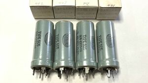 ◇SANGAMO　サンガモ　450MFD　75VDC TYPE 505 BLANK NEGATIVE　4個セット　未使用 