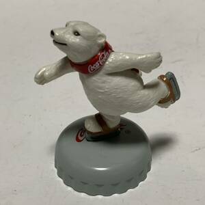 非売品 COCA COLA コカコーラ POLAR BEAR ポーラーベア ミニフィギュア 白熊 スケート