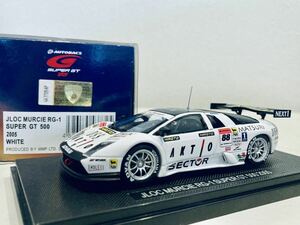 1/43 EBBRO Lamborghini ランボルギーニ JLOC ムルシエ RG-1 #88 スーパーGT500 2005