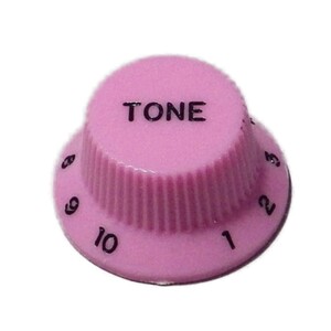 Montreux Strat Tone Knob Metric Pink No.8802 ギターパーツ