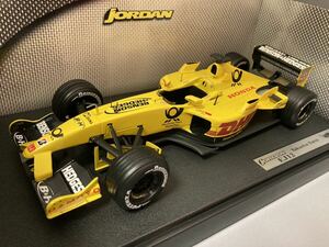 マテル 1/18 ジョーダン ホンダ EJ12 佐藤琢磨 ベンソン&ヘッジス デカール加工 ドライバーレス