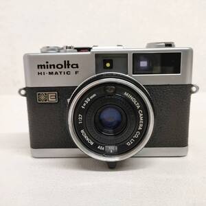 C221 MINOLTA ミノルタ HI-MATIC F38mm F2.7 フィルム カメラ