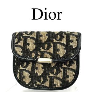 Christian Dior ディオール コインケース トロッター レザー