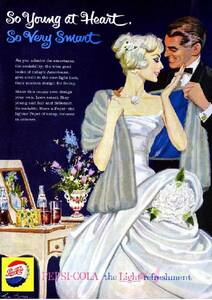 ●062F　1959年のレトロ広告　ペプシコーラ　PEPSI