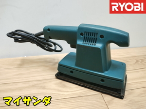 RYOBI【激安】リョービ 京セラ マイサンダ サンダー オービタルサンダー オービットサンダー ポリッシャー 研磨 研削 動作品◆MS-35A 1943