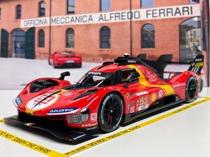 Burago 1/18 Ferrari 499P AF CORSE #51　フェラーリ　ブラーゴ　ミニカー　ルマン