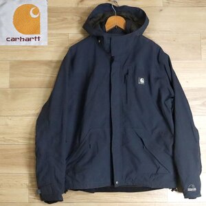 L6R/R1.16-3　Carhartt　カーハート　マウンテンパーカー　マウンテンジャケット　ナイロンジャケット　アウトドア　メンズ　ネイビー