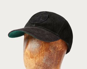 2024最新!!【US限定】日本未発売！RRL ダブルアールエル　RRL Ranch Logo Suede Ball Cap　　ロサンゼルスから最新本物をお届け!!