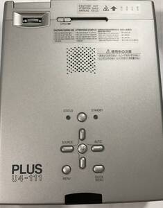 【※ジャンク※】 PLUS モバイルプロジェクター U4-111 【※商品説明必読※】動作未確認