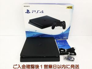 【1円】PS4 本体/箱 セット 500GB ブラック SONY Playstation4 CUH-2200A 初期化/動作確認済 FW11.50 J09-200kk/G4