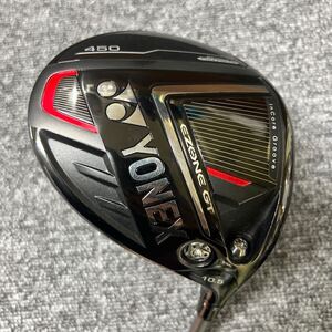 ★中古 YONEX ヨネックス EZONE GT 450 ドライバー(10.5°) 純正RK-03GT【R】ヘッドカバー付