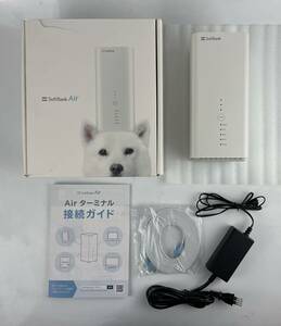 勇459 中古品　SoftBank ソフトバンク　Airターミナル B610s－76a ホワイト 付属品付