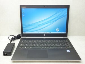 ☆1円☆第7世代☆HP☆ProBook 450G5☆Core i5 2.50GHz/8GB/SSD256GB/高解像度1920×1080/無線/Bluetooth/カメラ/Office/Win11 DtoD領域☆