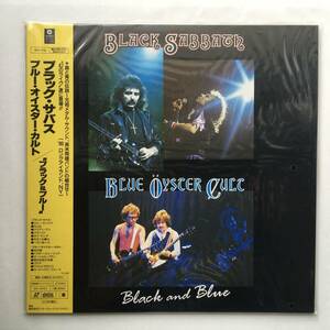 SEALED BLACK SABBATH BLUE OYSTER CULT BLACK AND BLUE LASER DISC 新品未開封