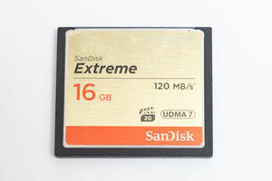 #130f SanDisk サンディスク Extreme 16GB CFカード コンパクトフラッシュ 120MB/s UDMA7