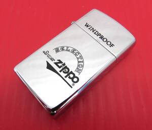 Zippo ジッポー WINDPROOF SELECTION Super B/ⅠⅩ シルバー スリム オイルライター 着火未確認