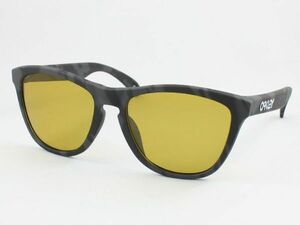 OAKLEY オークリー サングラス OX8137A-0454 フロッグスキン+日本製 偏光レンズ シャドーイエロー OO9245同型 ハードケースなし 釣り 運転