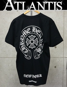 CHROME HEARTS 銀座店 クロムハーツ 新品 NY限定 Tシャツ メンズ 半袖 size:L 黒 95375