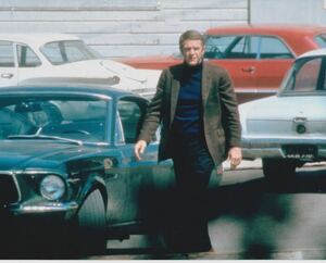 ブリット　画質粗めです。マックイーン　Bullitt　Steve McQueen 　約20.3x25.4cm　輸入　写真　23609