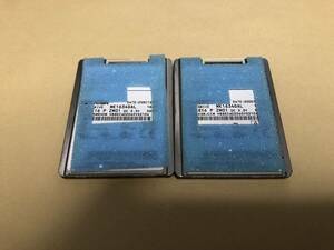 【ジャンク】Apple iPod classic 160GB HDD MK1634GAL　２個