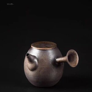 新品推薦★ 茶壺 ビンテージ和式 職人手作り 陶器 煎茶道具 陶芸 茶壷 急須 常滑焼 茶器 茶道具 工芸品 容量：190ml