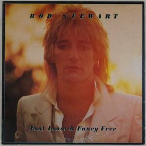 中古LPレコード簡易洗浄済み：ROD STEWART(ロッド・スチュワート) / FOOT LOOSE & FANCY FREE(明日へのキック・オフ) 国内盤:P-10415W