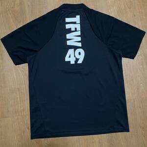 TFW49 カラーレス　ポロシャツ　ブラック　XL junhashimoto ゴルフ