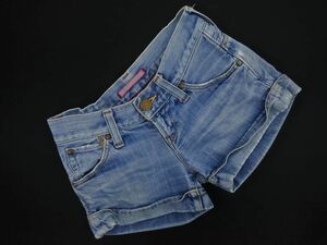 LEVI’S リーバイス USED加工 ショート デニムパンツ size27/青 ■◆ ☆ efc1 レディース