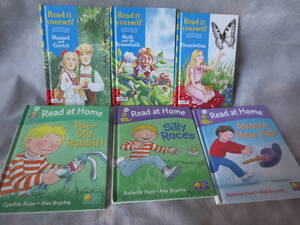 英語絵本 Read It Yourself (グリム童話) Level 3 Ladybird 3冊 Read at Home 3冊 Oxford 合計６冊 English ハードカバー 洋書